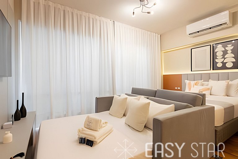 Easy Star - Fabuloso studio C/vaga no Campo Belo - CN01I