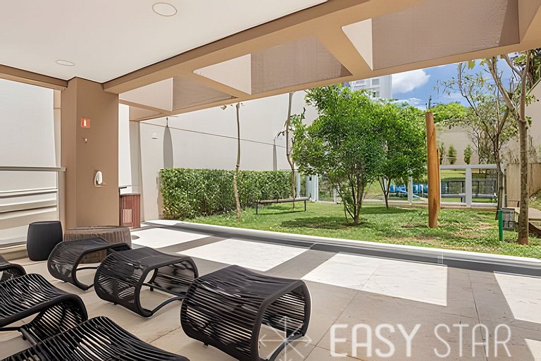 Easy Star - Fabuloso studio C/vaga no Campo Belo - CN01I