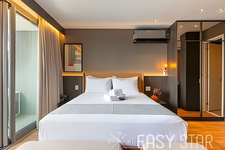 Easy Star - Studio deslubrante C/vaga em Pinheiros - CP01I