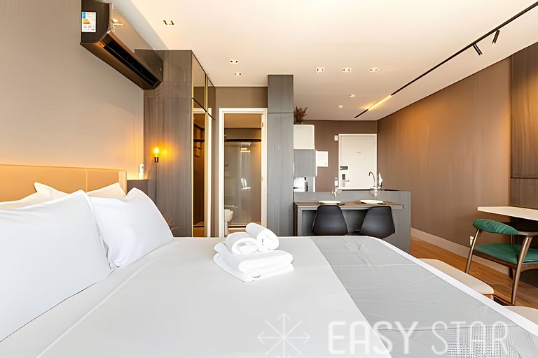 Easy Star - Studio deslubrante C/vaga em Pinheiros - CP01I