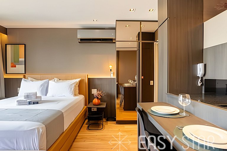 Easy Star - Studio deslubrante C/vaga em Pinheiros - CP01I