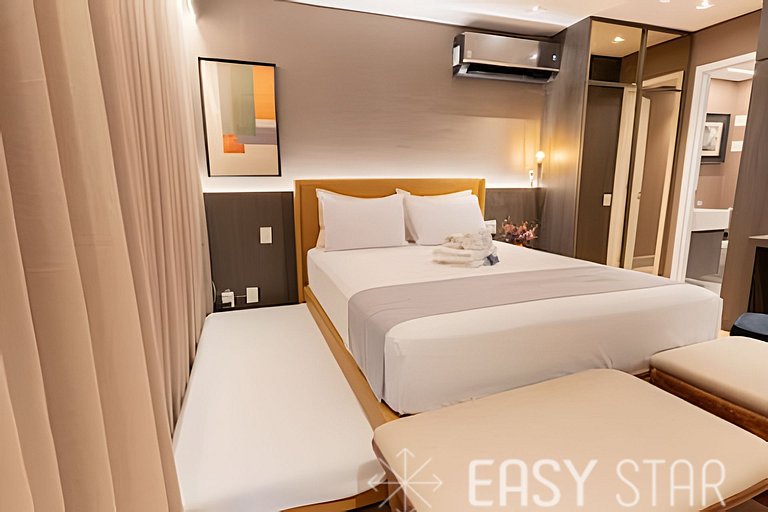 Easy Star - Studio deslubrante C/vaga em Pinheiros - CP01I