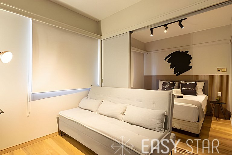 Easy Star - Lindo flat C/Vaga no Jardim Paulista - DO01I