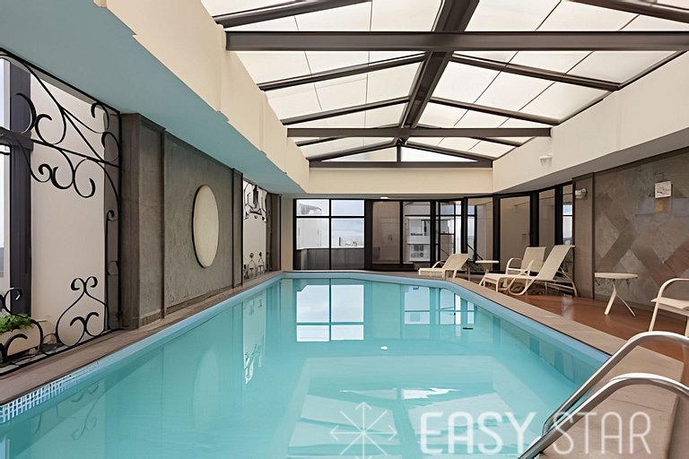 Easy Star - Prático flat próximo do Shopping Pamplona - DO03