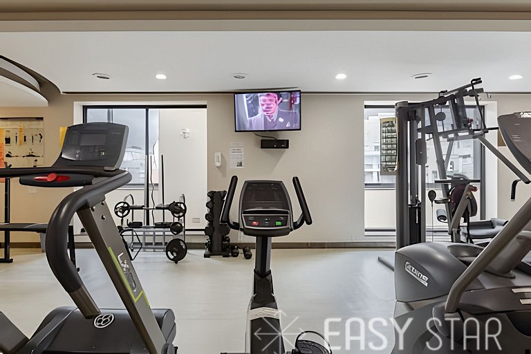 Easy Star - Prático flat próximo do Shopping Pamplona - DO03