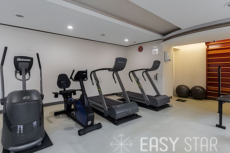 Easy Star - Prático flat próximo do Shopping Pamplona - DO03