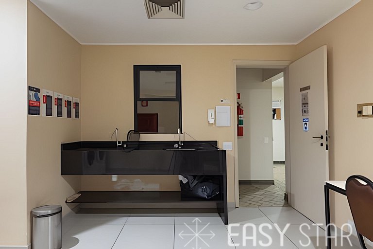 Easy Star - Prático flat próximo do Shopping Pamplona - DO03