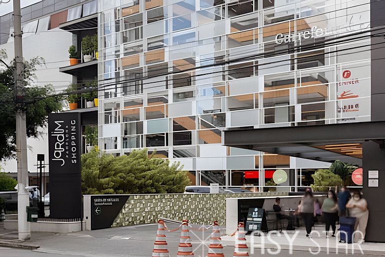 Easy Star - Prático flat próximo do Shopping Pamplona - DO03