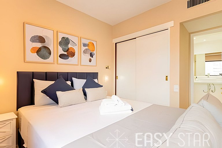 Easy Star - Lindo flat C/Vaga no Jardim Paulista - DU01I