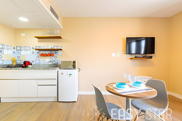 Easy Star - Lindo flat C/Vaga no Jardim Paulista - DU01I
