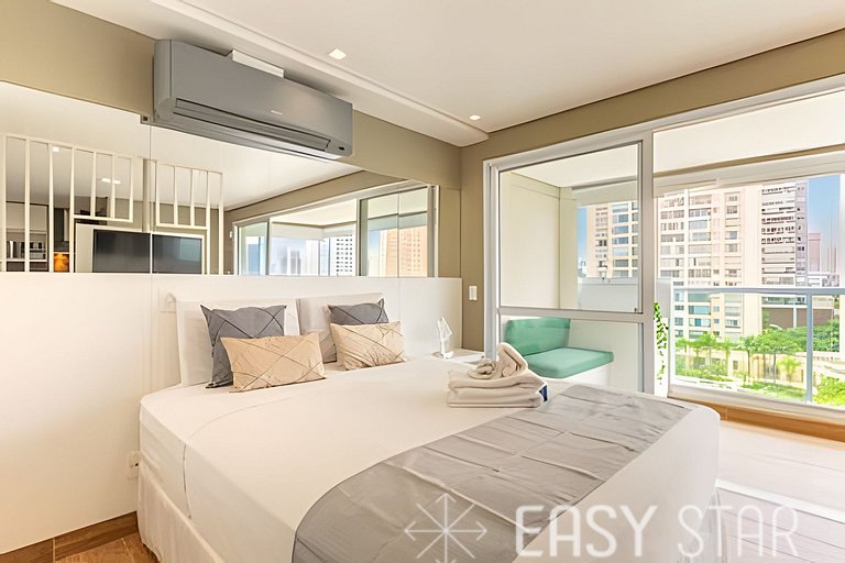 Easy Star - Lindo Studio C/Vaga ao lado do Morumbi Shopping