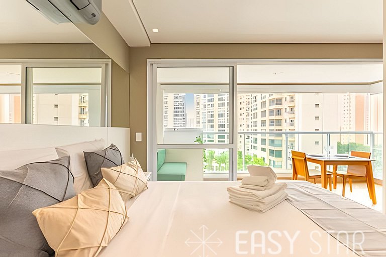 Easy Star - Lindo Studio C/Vaga ao lado do Morumbi Shopping