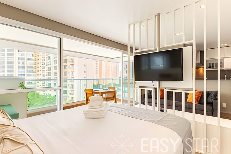 Easy Star - Lindo Studio C/Vaga ao lado do Morumbi Shopping