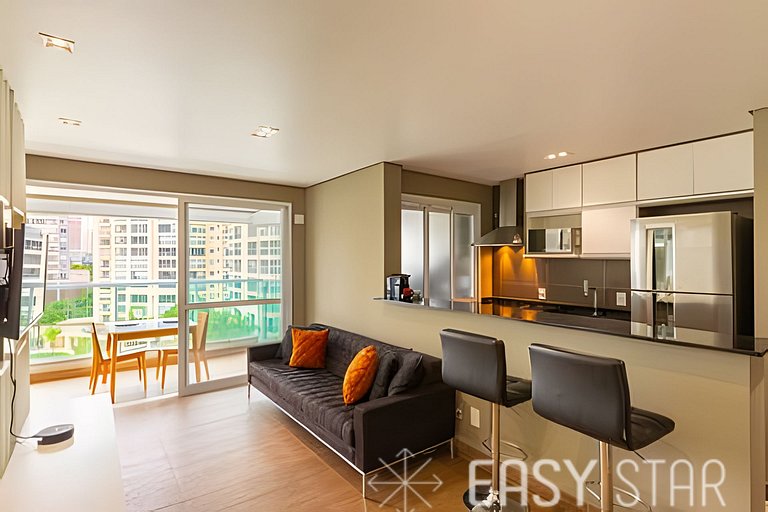 Easy Star - Lindo Studio C/Vaga ao lado do Morumbi Shopping