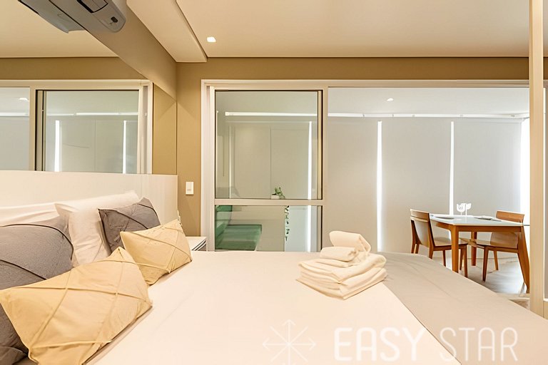 Easy Star - Lindo Studio C/Vaga ao lado do Morumbi Shopping