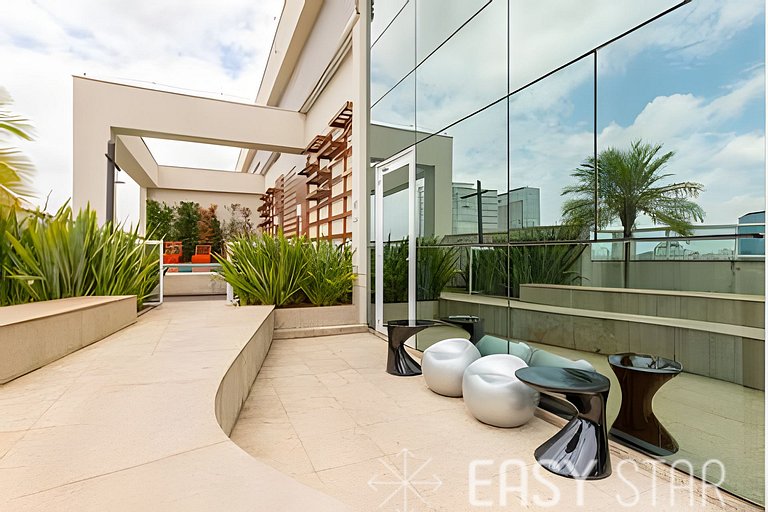 Easy Star - Lindo Studio C/Vaga ao lado do Morumbi Shopping