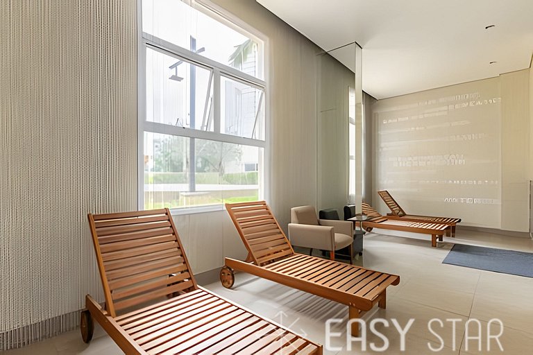 Easy Star - Lindo Studio C/Vaga ao lado do Morumbi Shopping
