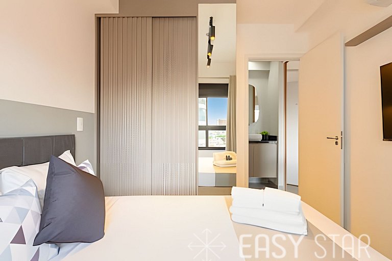 Easy Star - Lindo apartamento no coração de Pinheiros - ED03