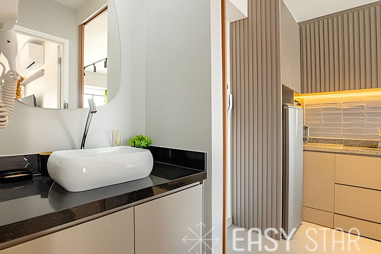 Easy Star - Lindo apartamento no coração de Pinheiros - ED03