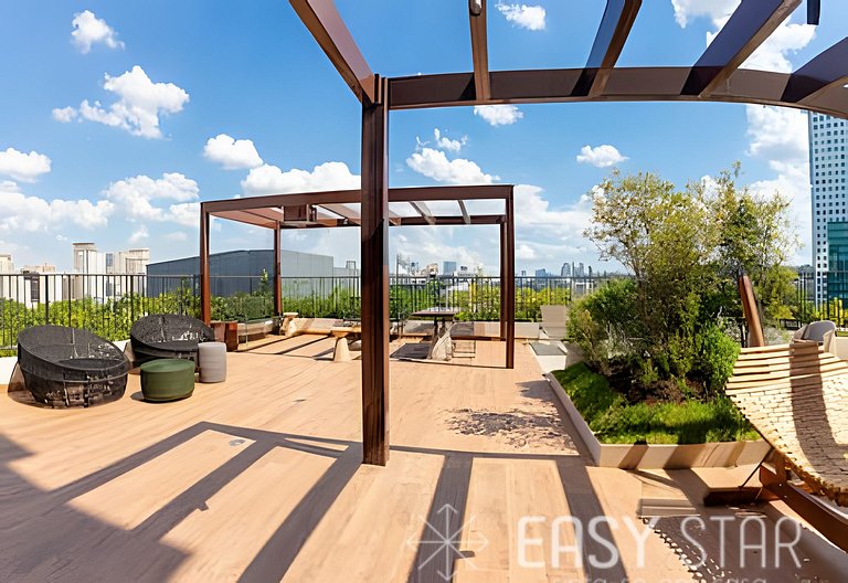 Easy Star - Lindo apartamento no coração de Pinheiros - ED03