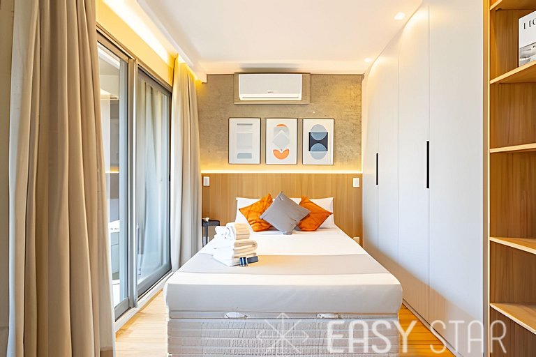 Easy Star - Fabuloso studio no Campo Belo - EK01I