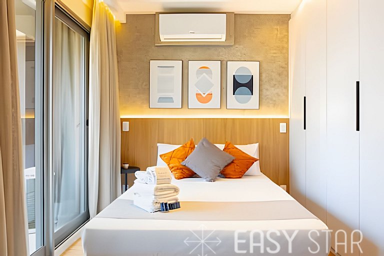 Easy Star - Fabuloso studio no Campo Belo - EK01I
