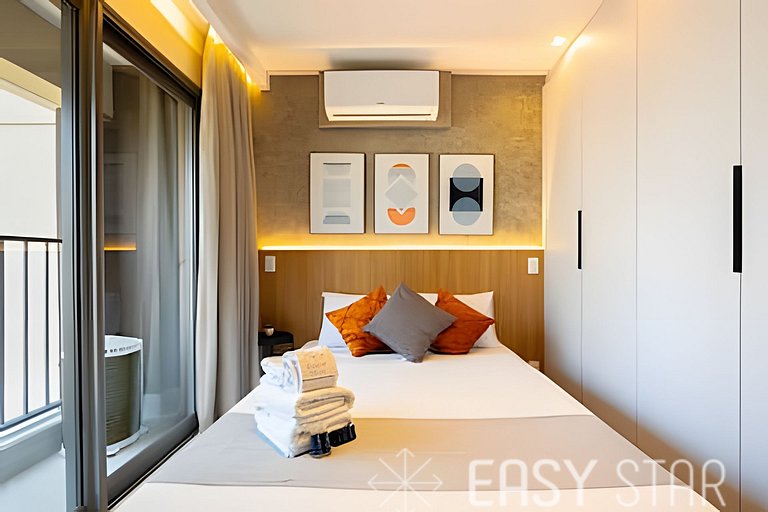 Easy Star - Fabuloso studio no Campo Belo - EK01I