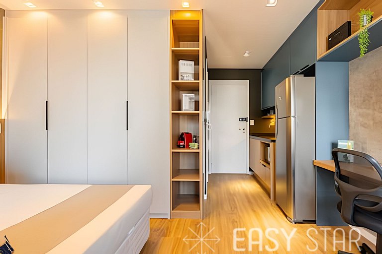 Easy Star - Fabuloso studio no Campo Belo - EK01I