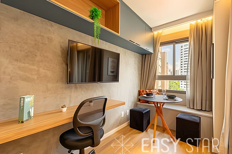 Easy Star - Fabuloso studio no Campo Belo - EK01I