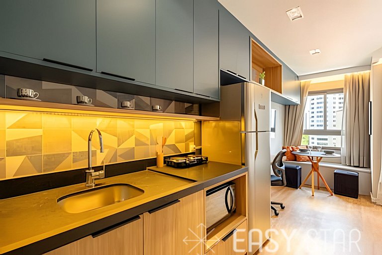 Easy Star - Fabuloso studio no Campo Belo - EK01I