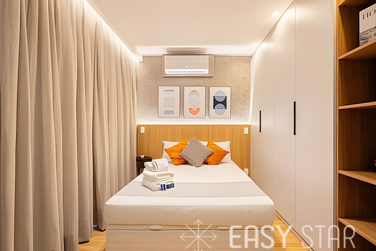 Easy Star - Fabuloso studio no Campo Belo - EK01I