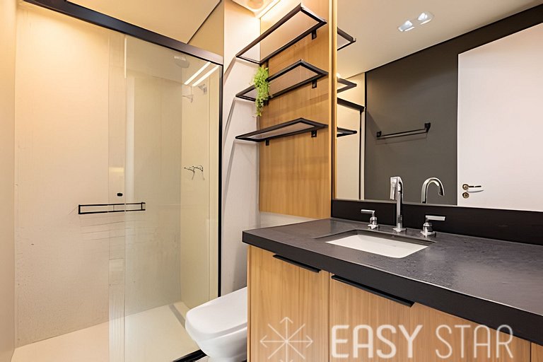Easy Star - Fabuloso studio no Campo Belo - EK01I