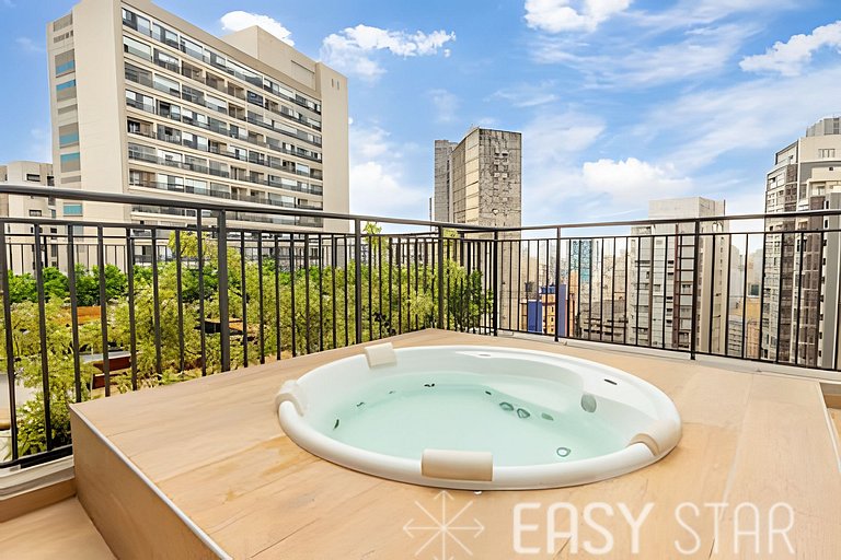 Easy Star - Aconchegante apartamento na Consolação - EN01I