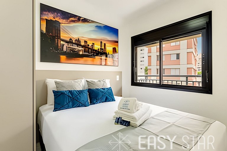 Easy Star - Aconchegante apartamento na Consolação - EN01I