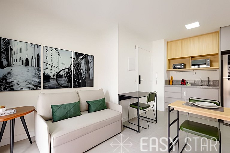 Easy Star - Aconchegante apartamento na Consolação - EN01I