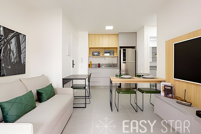 Easy Star - Aconchegante apartamento na Consolação - EN01I