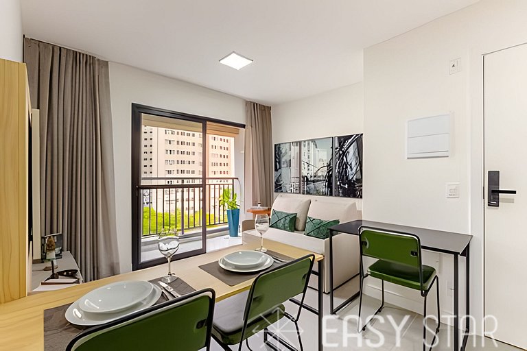 Easy Star - Aconchegante apartamento na Consolação - EN01I