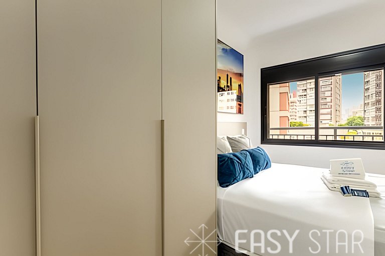 Easy Star - Aconchegante apartamento na Consolação - EN01I
