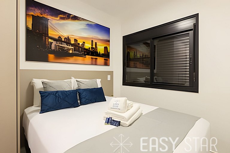 Easy Star - Aconchegante apartamento na Consolação - EN01I