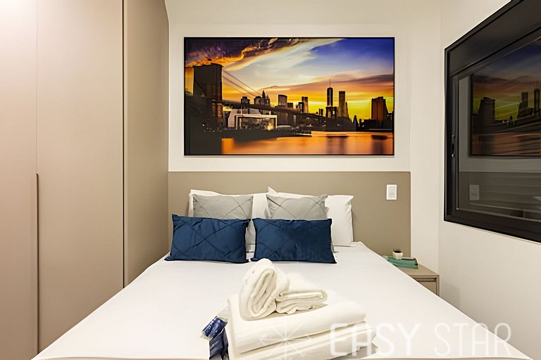 Easy Star - Aconchegante apartamento na Consolação - EN01I
