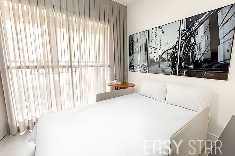 Easy Star - Aconchegante apartamento na Consolação - EN01I