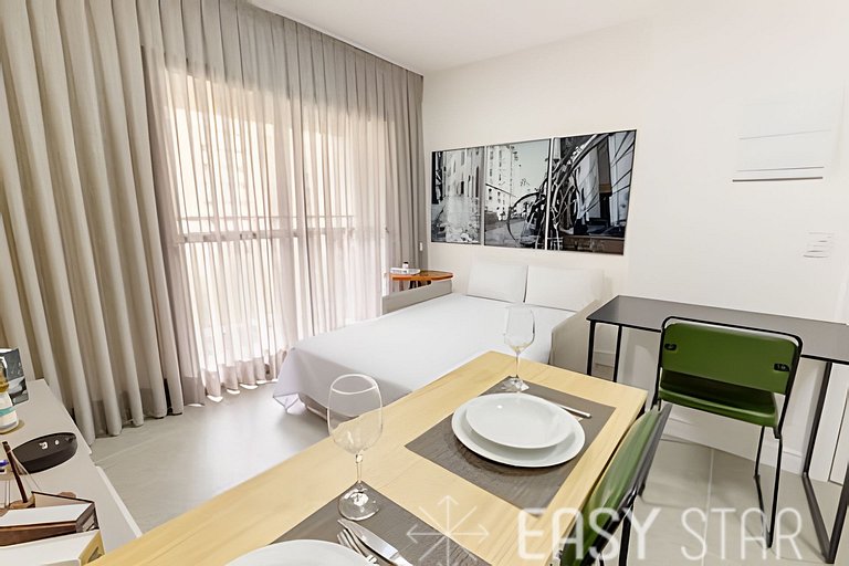 Easy Star - Aconchegante apartamento na Consolação - EN01I