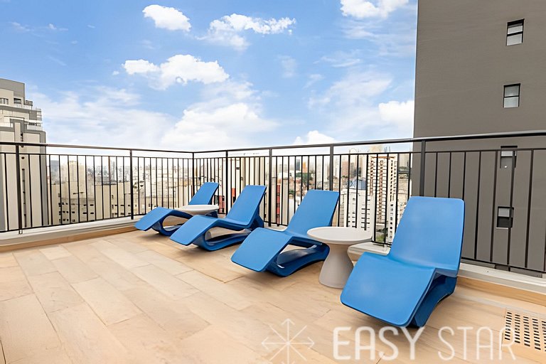 Easy Star - Aconchegante apartamento na Consolação - EN01I