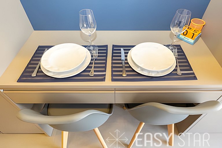 Easy Star - Lindo studio iluminado no Brooklin - FE01I