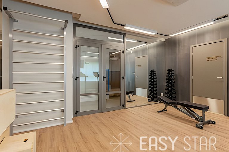 Easy Star - Lindo studio iluminado no Brooklin - FE01I
