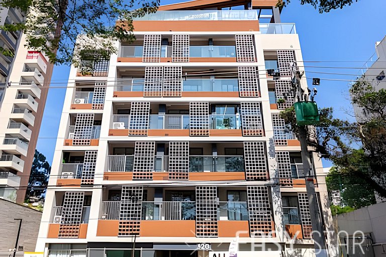 Easy Star - Lindo studio iluminado no Brooklin - FE01I