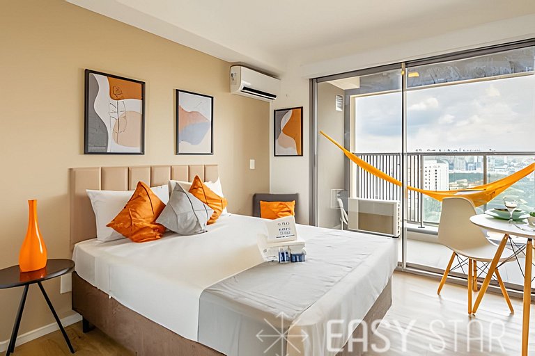 Easy Star - Studio com vista livre no Alto da Boa Vista - FH