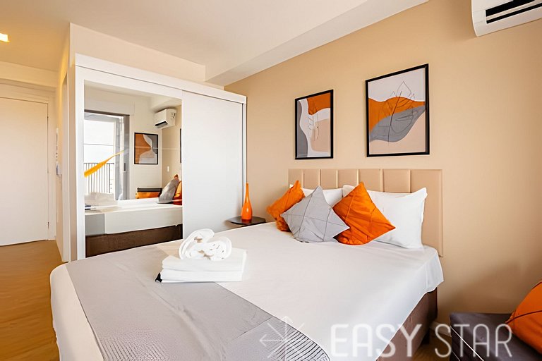 Easy Star - Studio com vista livre no Alto da Boa Vista - FH