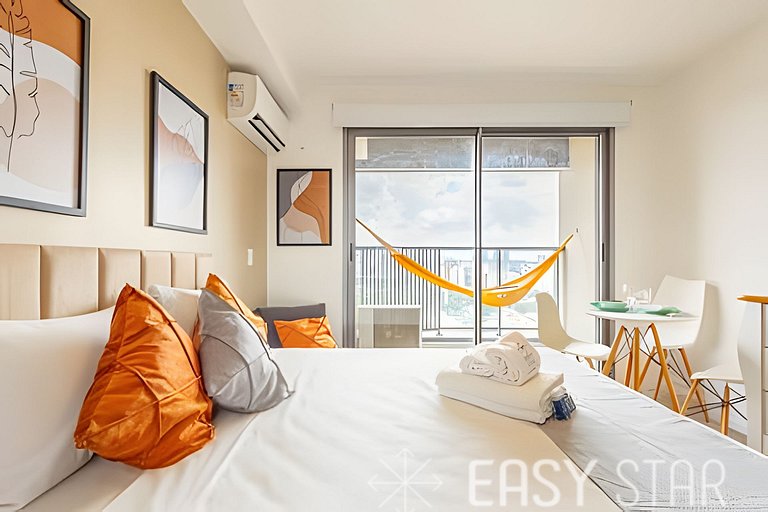 Easy Star - Studio com vista livre no Alto da Boa Vista - FH