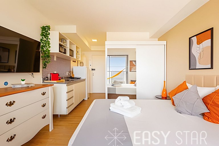Easy Star - Studio com vista livre no Alto da Boa Vista - FH